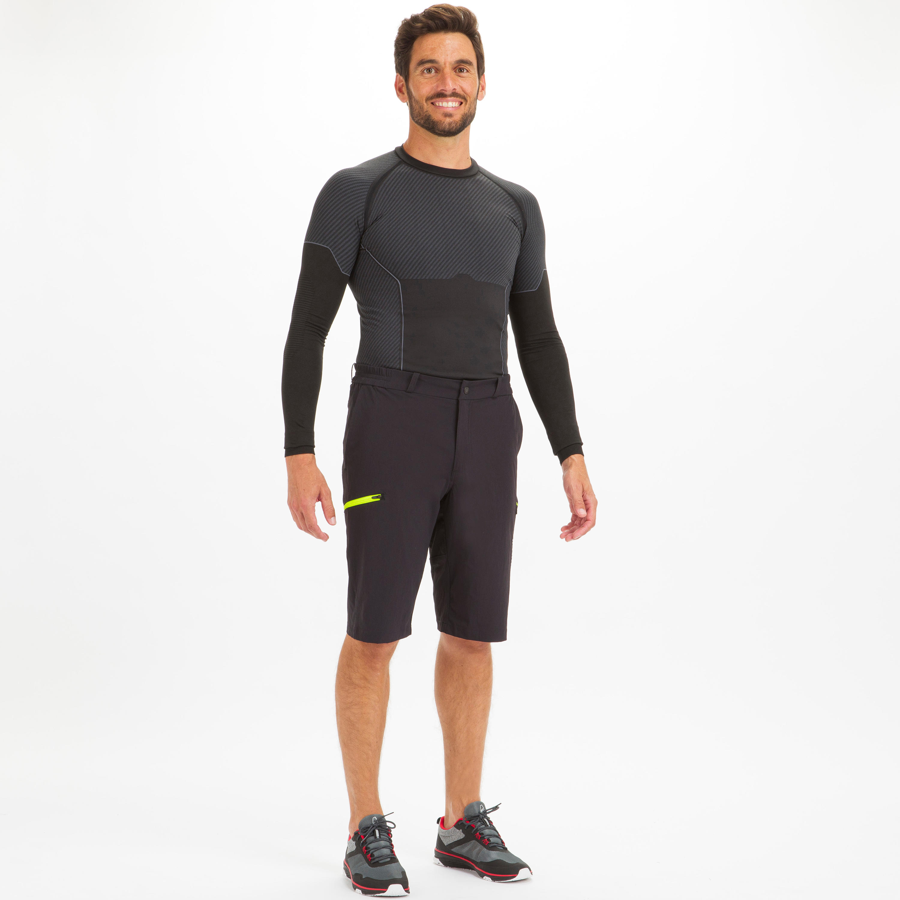 Men's Sailing 500 sailing shorts - black 2/17