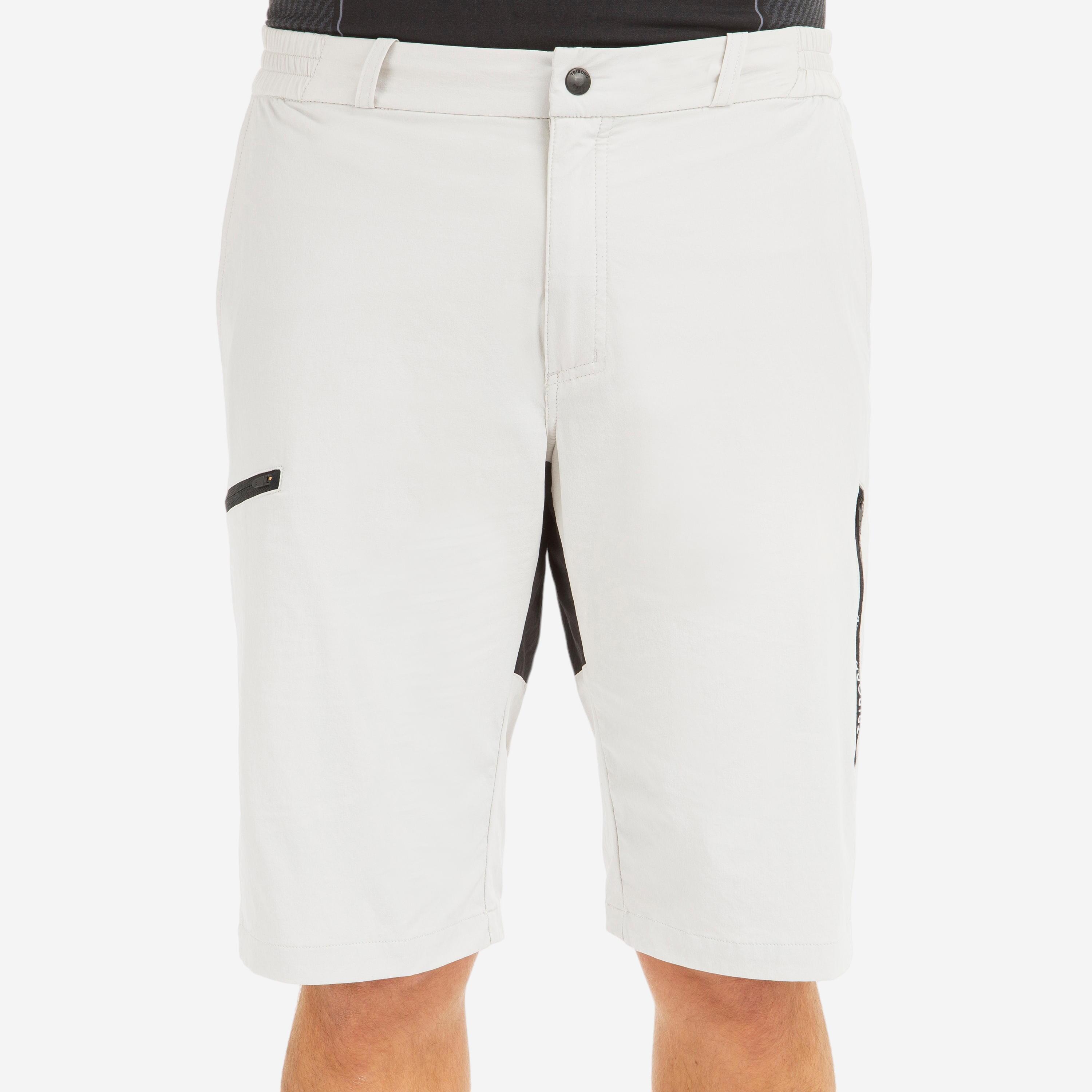 TRIBORD Pantalons Curts Vela Sailing 500 Home Gris Clar