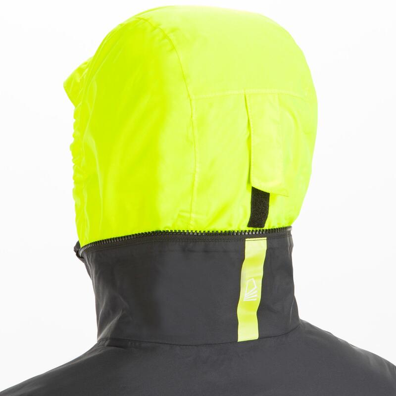 Cazadora impermeable regata Hombre Sailing 100 negro