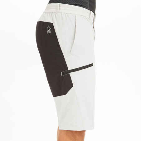 Men's Sailing 500 sailing shorts - light grey