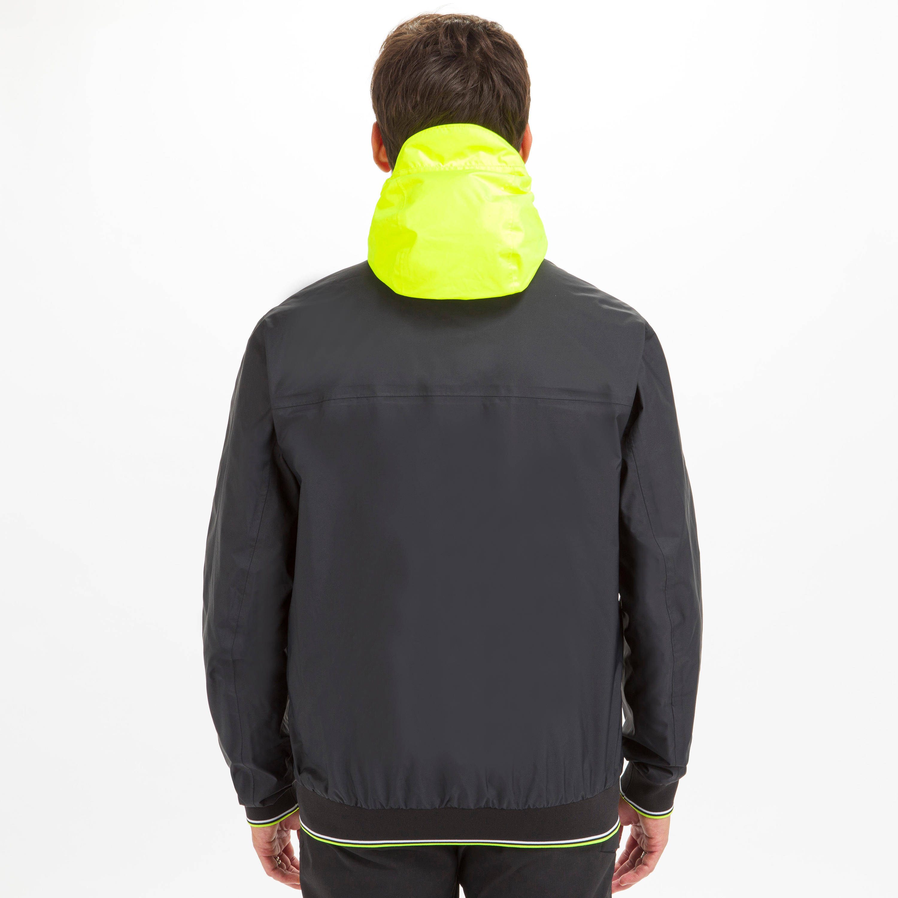 Men Waterproof Sailing Jacket Race 100 Black -  5