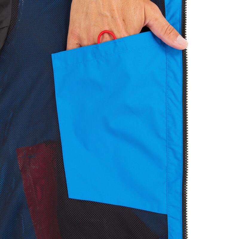 Cazadora impermeable regata Hombre Sailing 100 azul