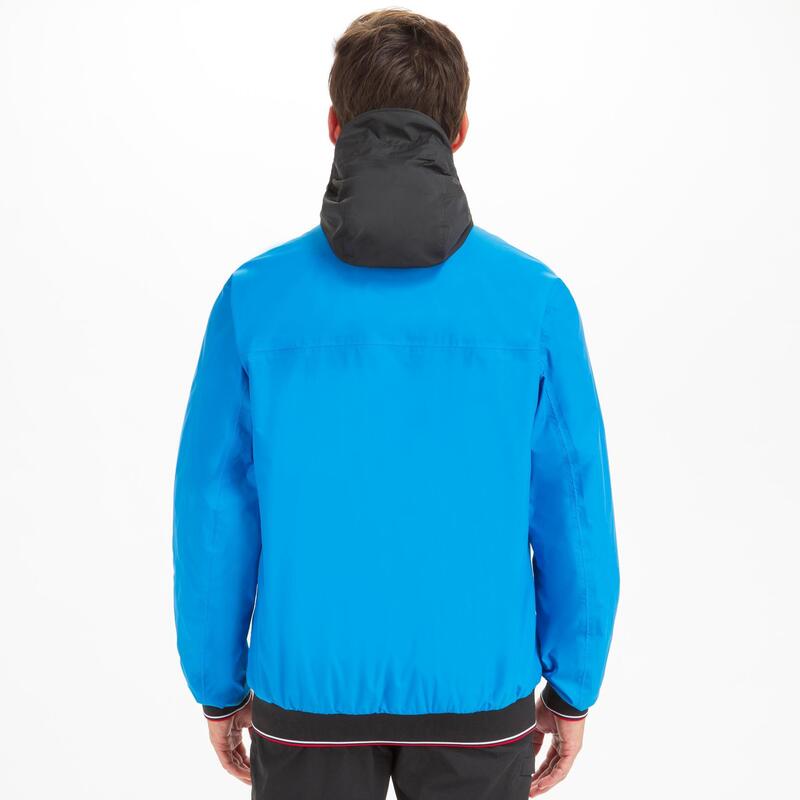 Segeljacke Blouson Herren winddicht wasserdicht Sailing - 100 neonblau