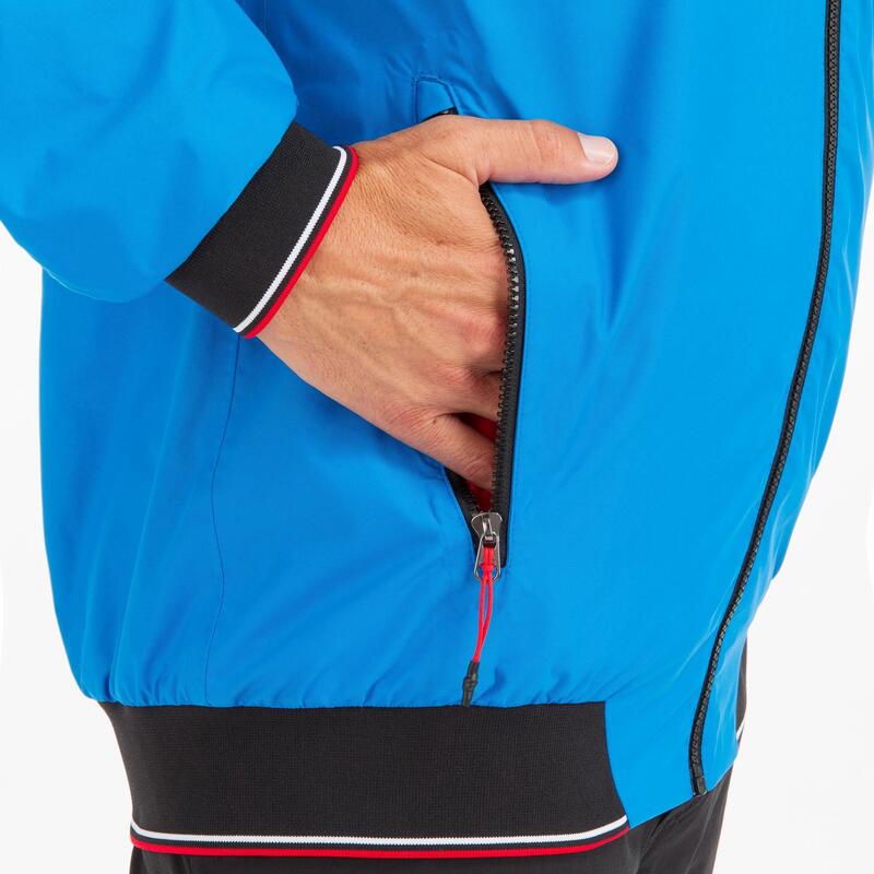 Cazadora impermeable regata Hombre Sailing 100 azul