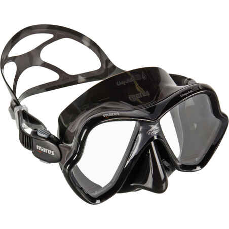 Črna in siva potapljaška maska MARES X-VISION