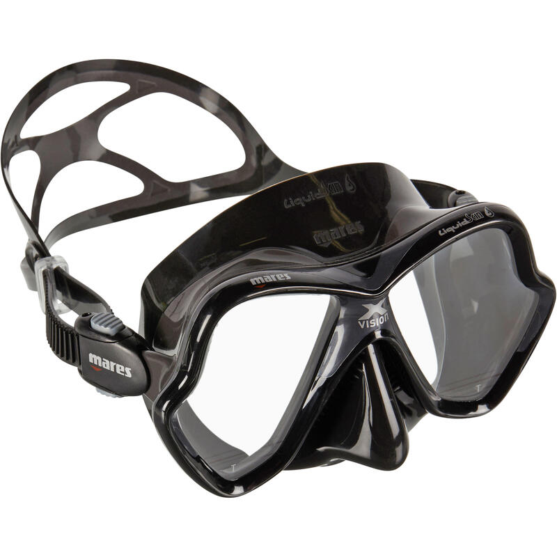 prison Permeability balloon Opinii clienți: Mască scufundări cu butelie/snorkeling X-Vision Liquid Skin  Mares Negru Adulți Decathlon