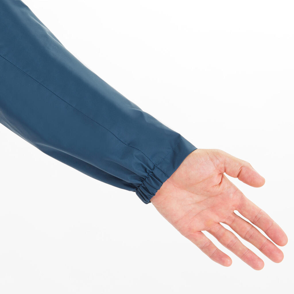 Veste imperméable de voile - veste de pluie coupe vent sailing 100 bleu marine