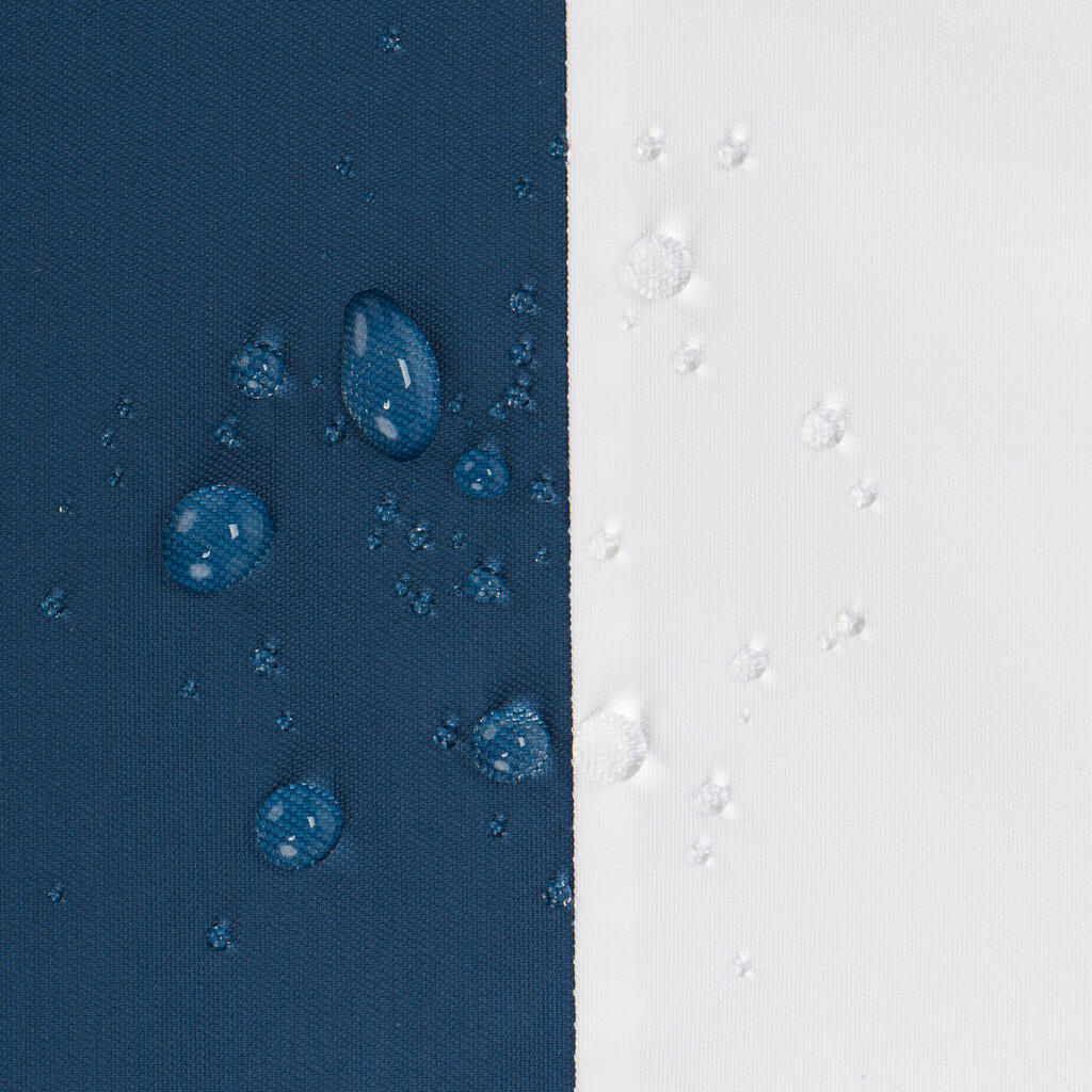 Veste imperméable de voile - veste de pluie coupe vent sailing 100 bleu marine