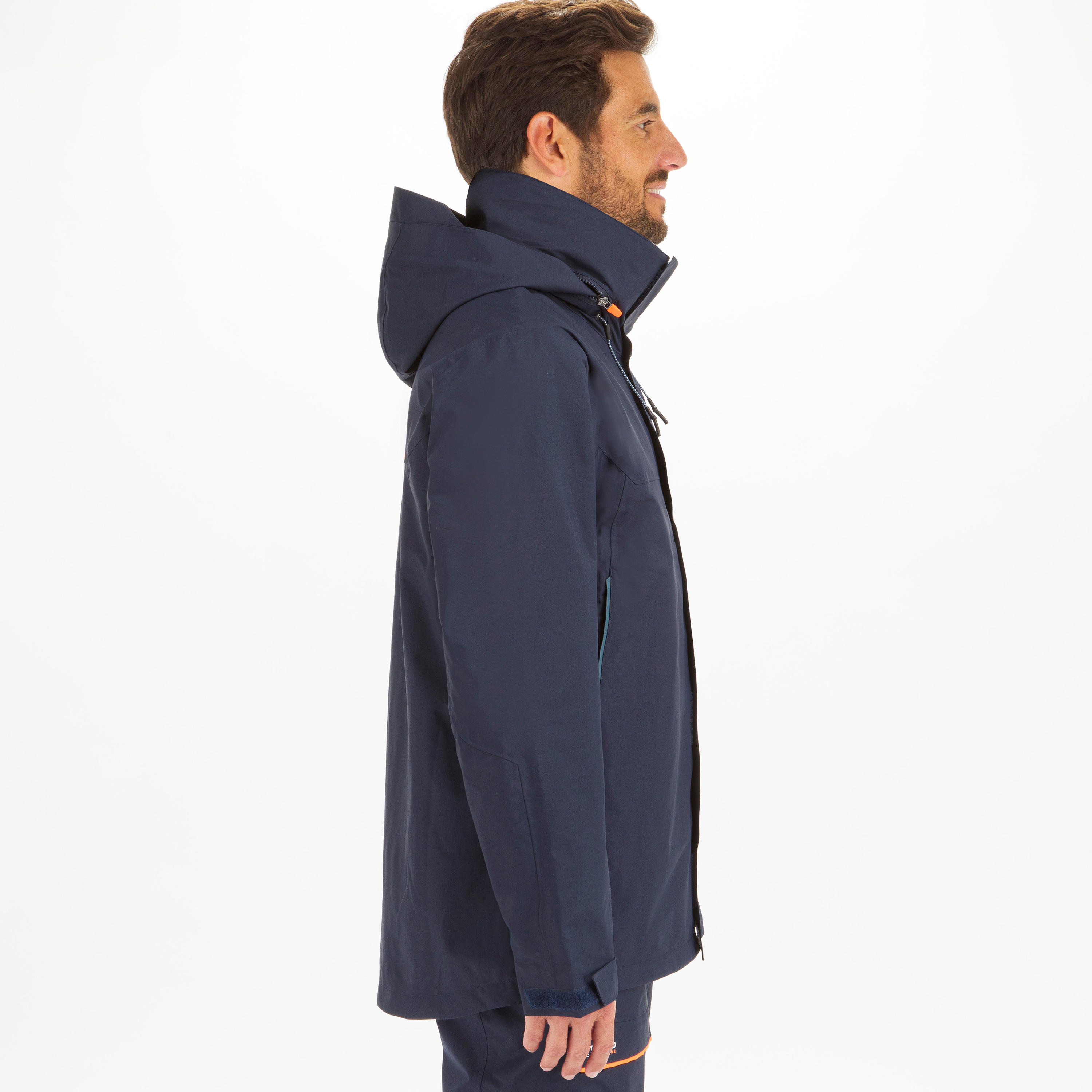 Men's Waterproof Windproof Sailing Jacket 300 - Navy 11/12