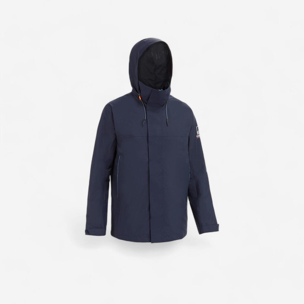 Men's Waterproof Windproof Sailing Jacket 300 - Navy