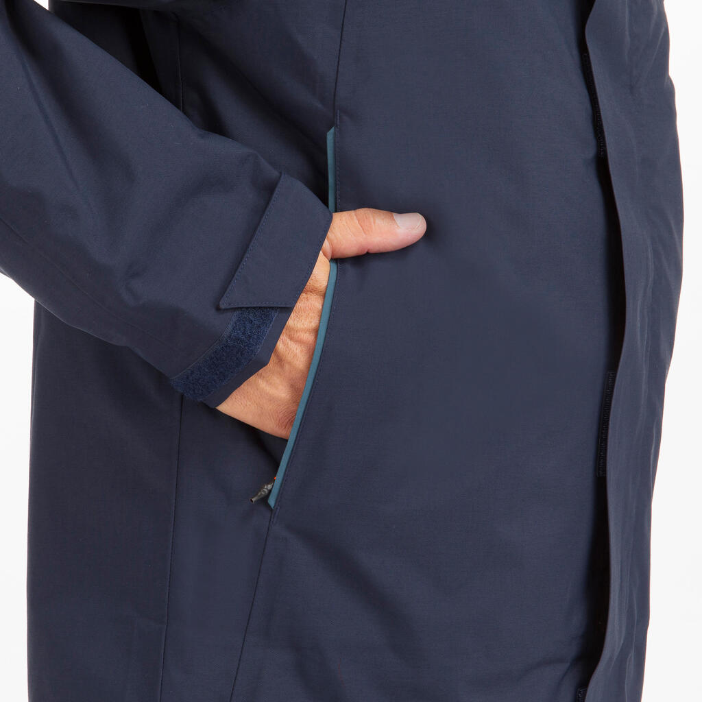 Men's Waterproof Windproof Sailing Jacket 300 - Navy