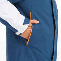 Chaqueta impermeable vela Hombre Sailing 300 azul/blanco