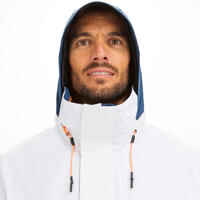 Chaqueta impermeable vela Hombre Sailing 300 azul/blanco