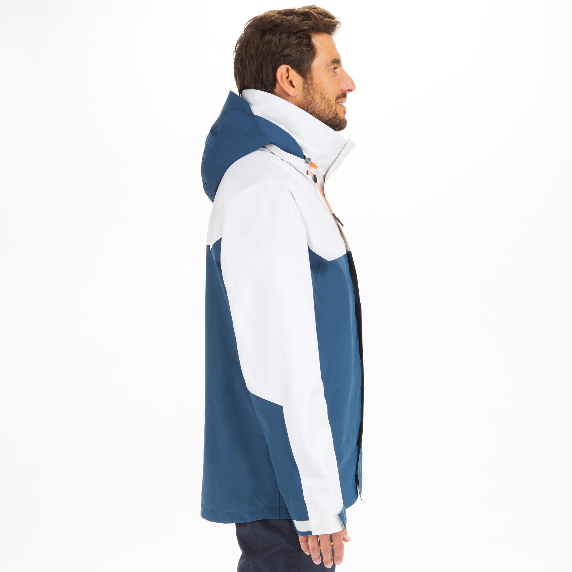 Men's SAILING 300 Windproof Jacket Blue Bench