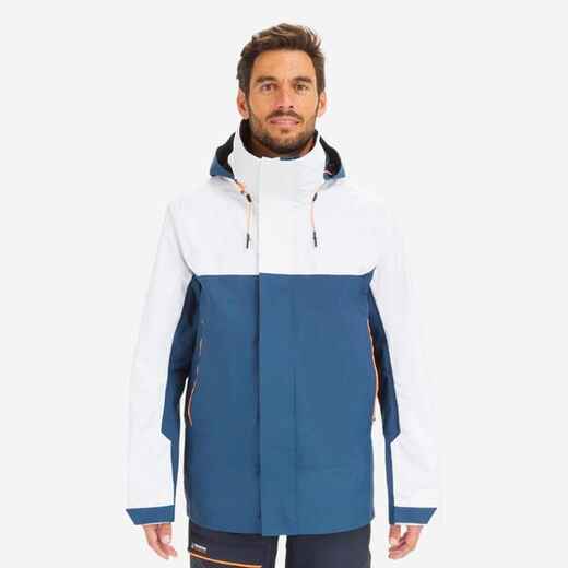 
      Chamarra Impermeable Rompevientos Vela Sailing 300 Hombre Azul/Blanco
  