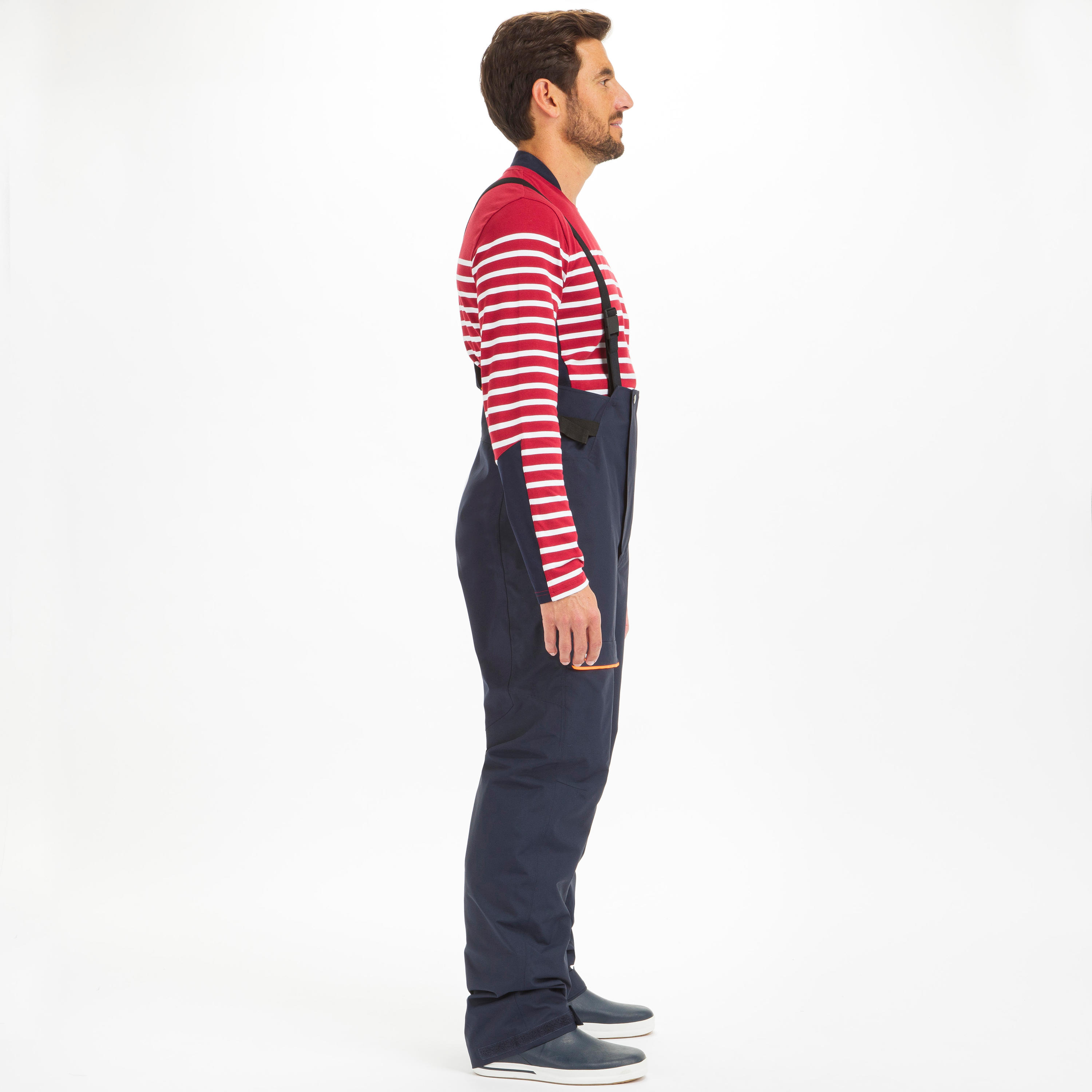 Men's Sailing Waterproof Salopettes Sailing 300 - Navy 4/13