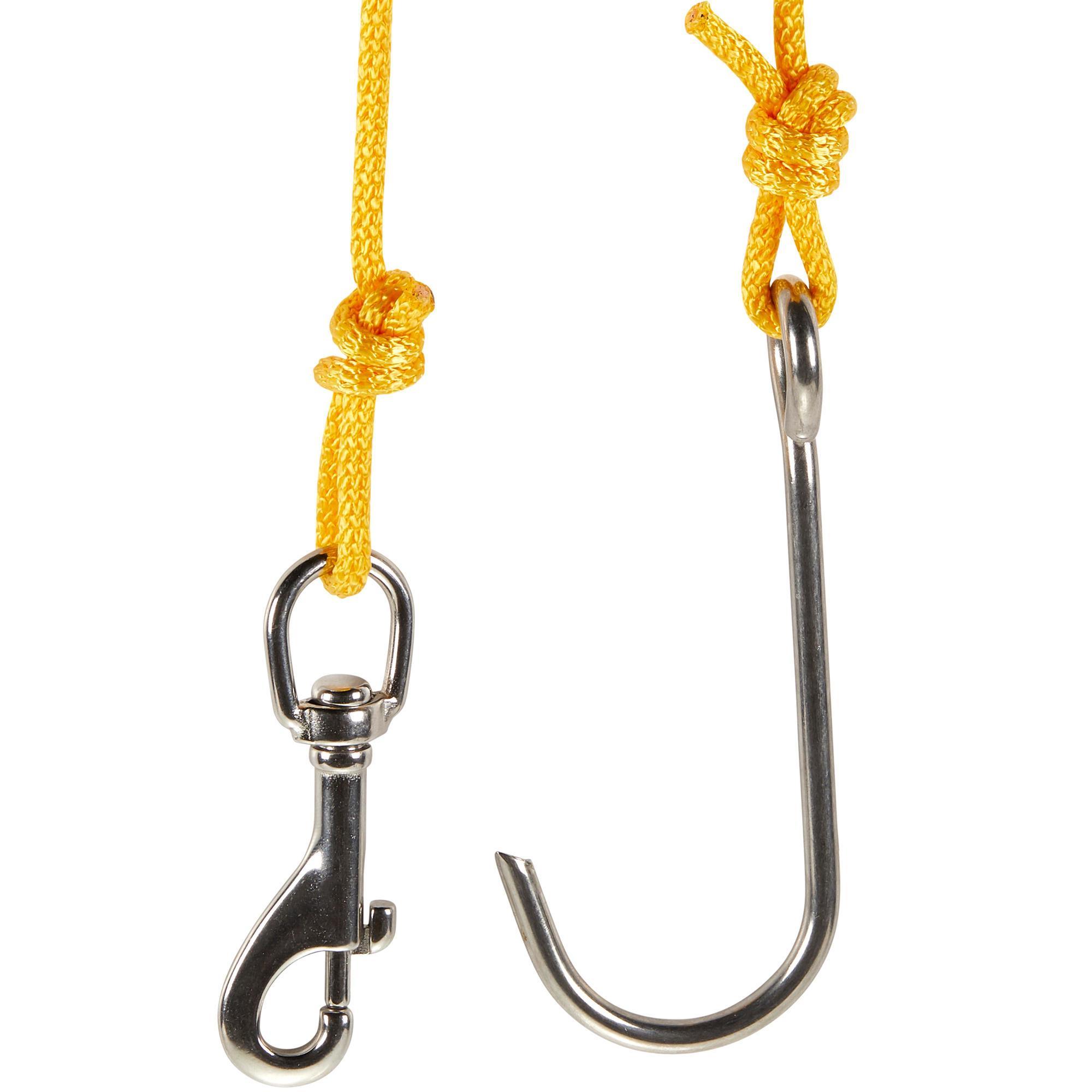 Reef hook for drift and current dives SCD