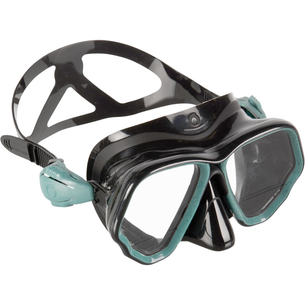 scd 500 diving mask blue fluo