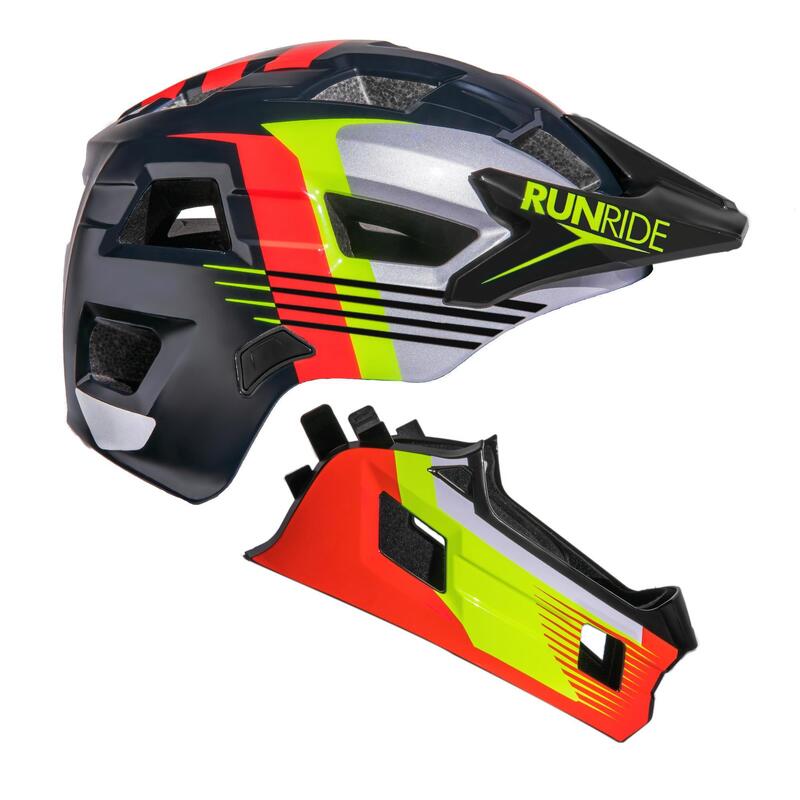 KIDS HELMET 900-black/yellow/red