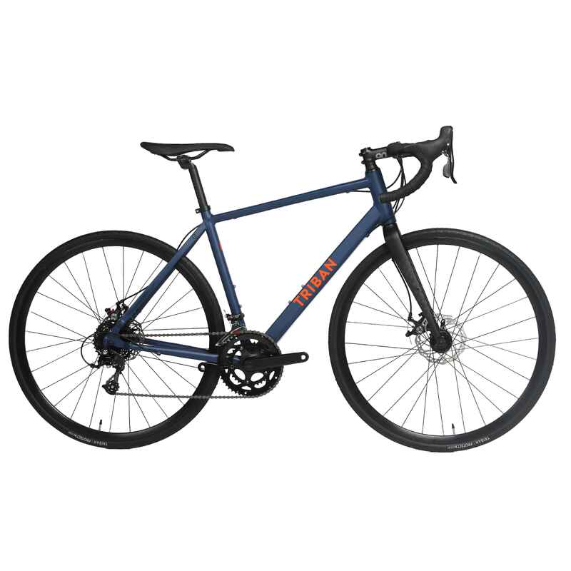 ROAD BIKE TRIBAN RC 120 DISC BRAKE - BLUE