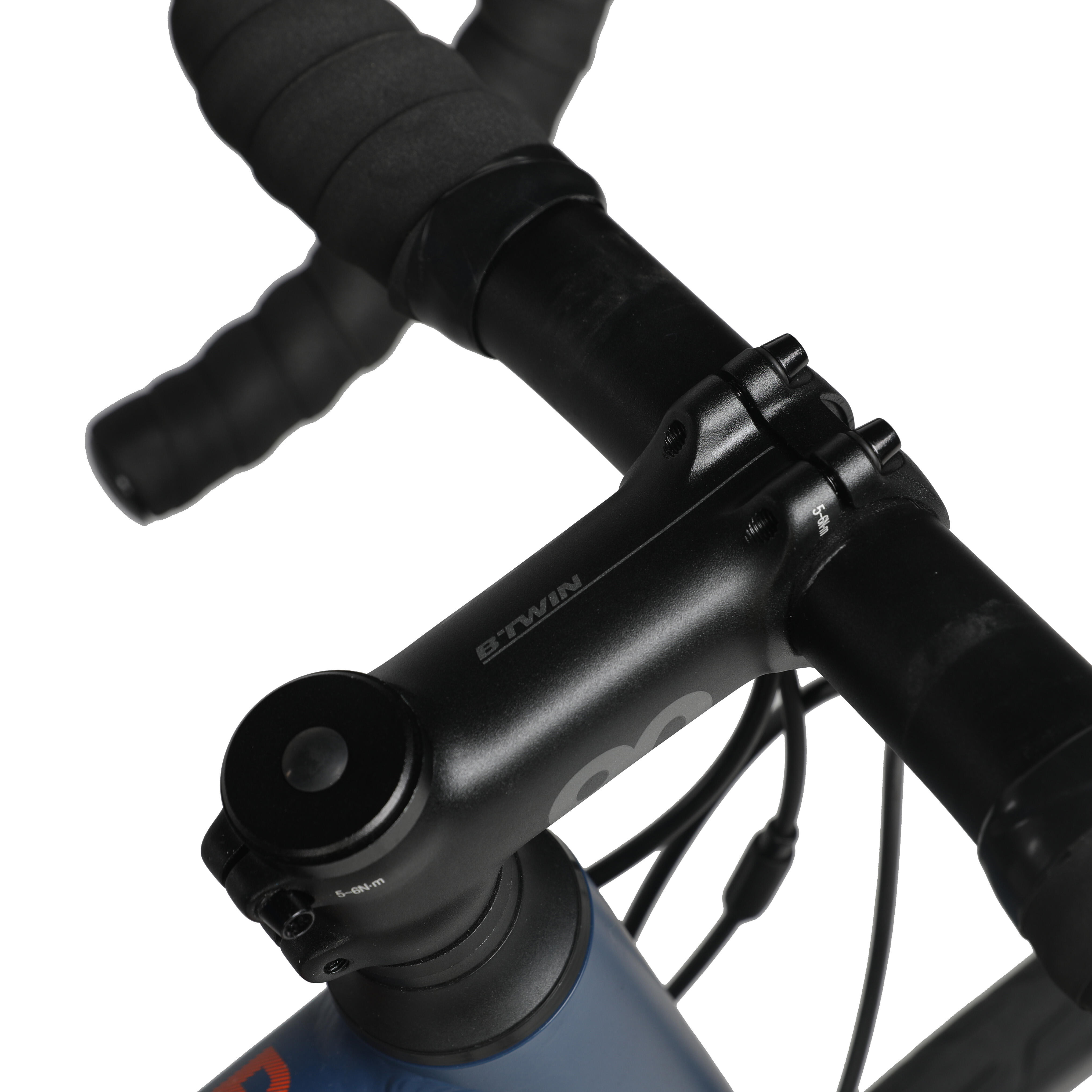 Road Bike Triban RC 120 Disc 8 Speed Blue