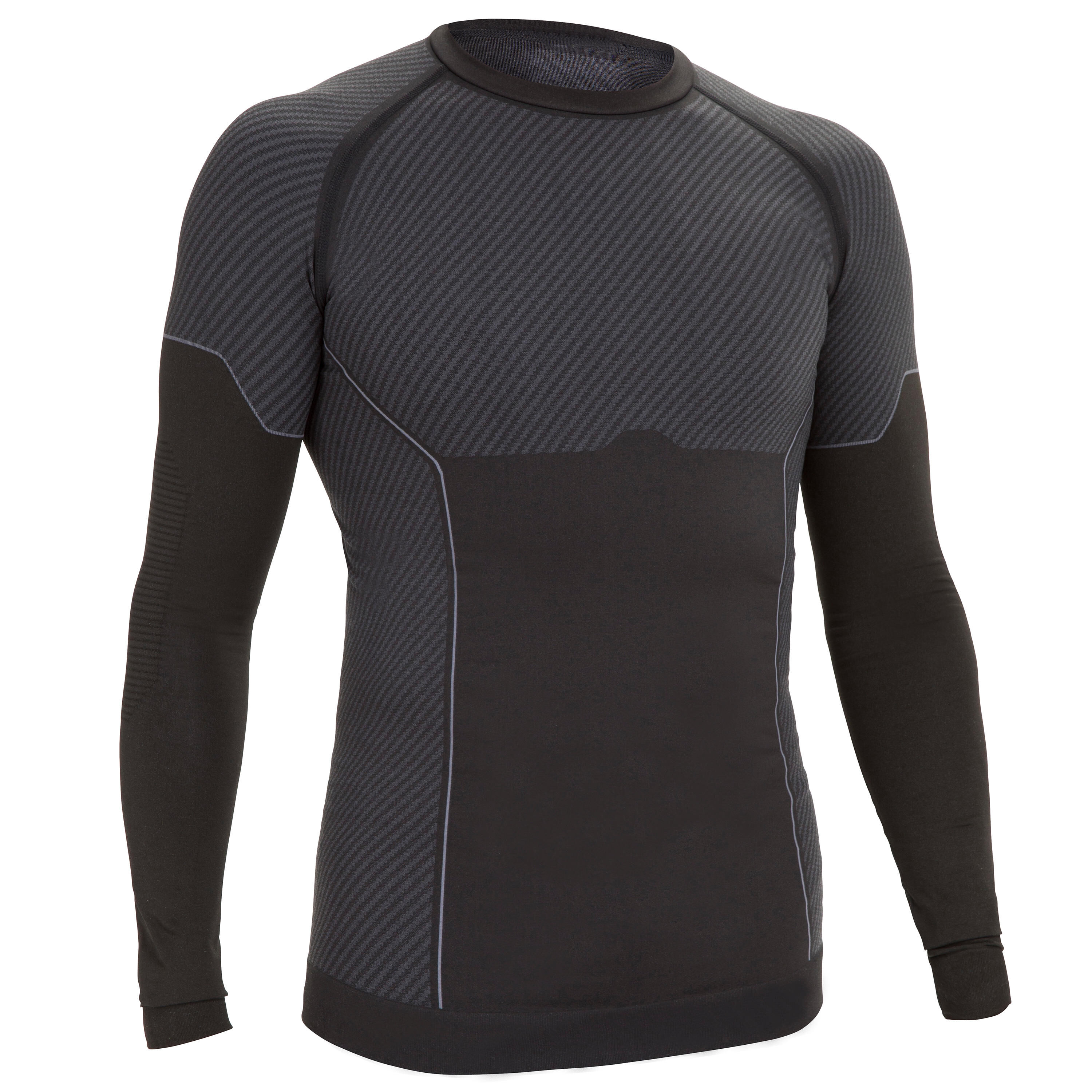 TRIBORD MEN'S SAILING BASE LAYER TOP RACE 500 - BLACK