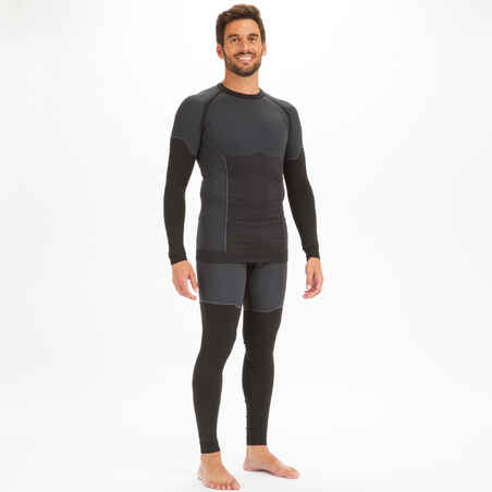 MEN'S SAILING BASE LAYER TOP RACE 500 - BLACK