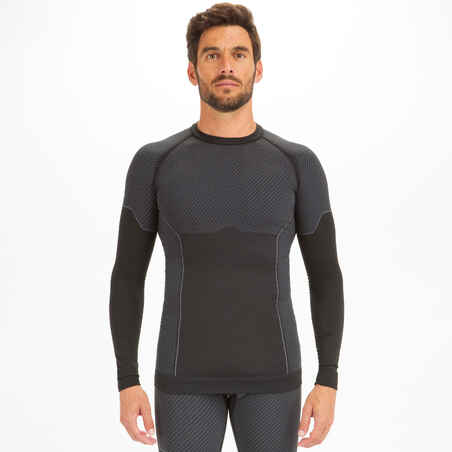 MEN'S SAILING BASE LAYER TOP RACE 500 - BLACK