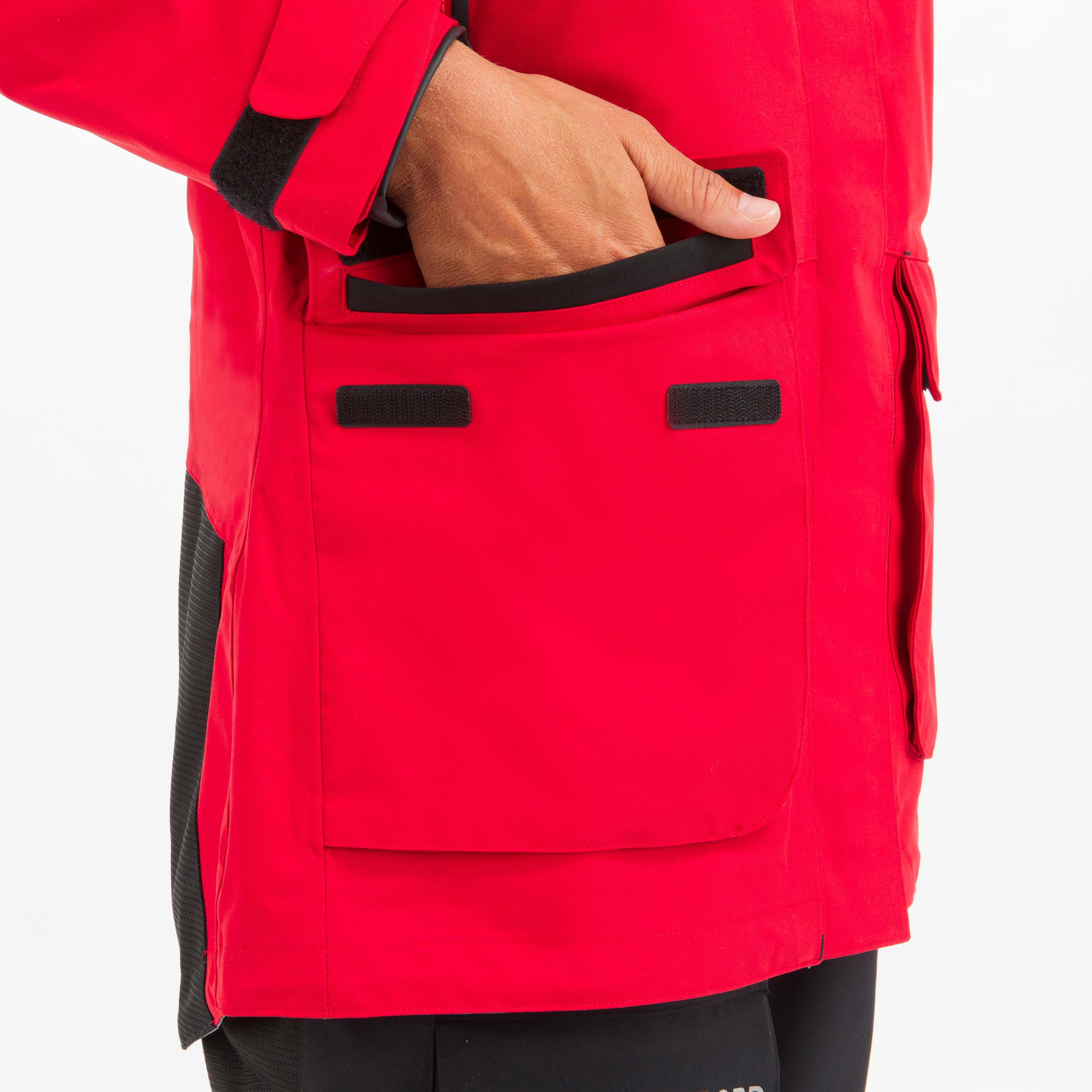 Offshore Women's Waterproof Sailing Jacket - Red 10/13