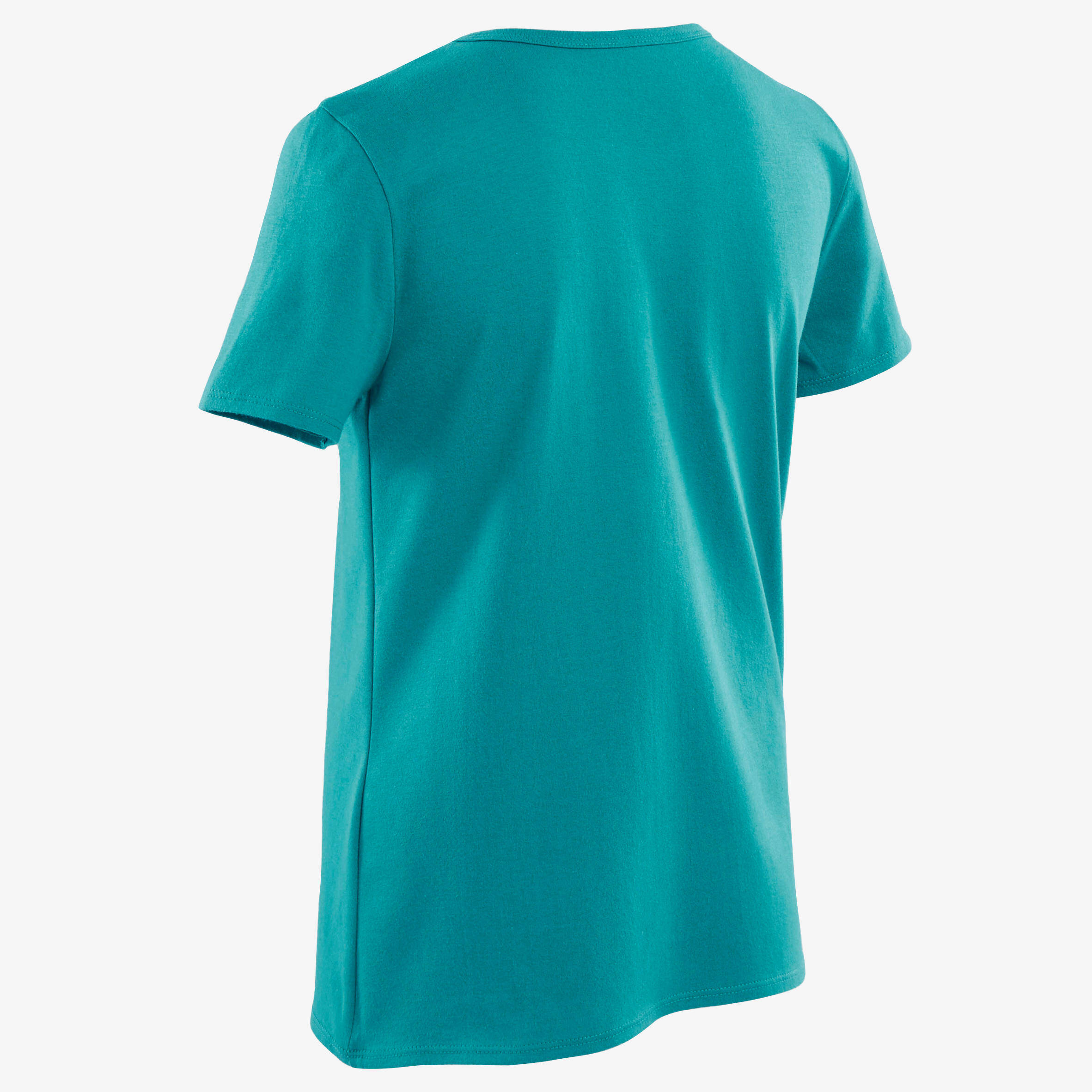 Boys' Short-Sleeved Gym T-Shirt 100 - Blue/Navy Blue Print -  3