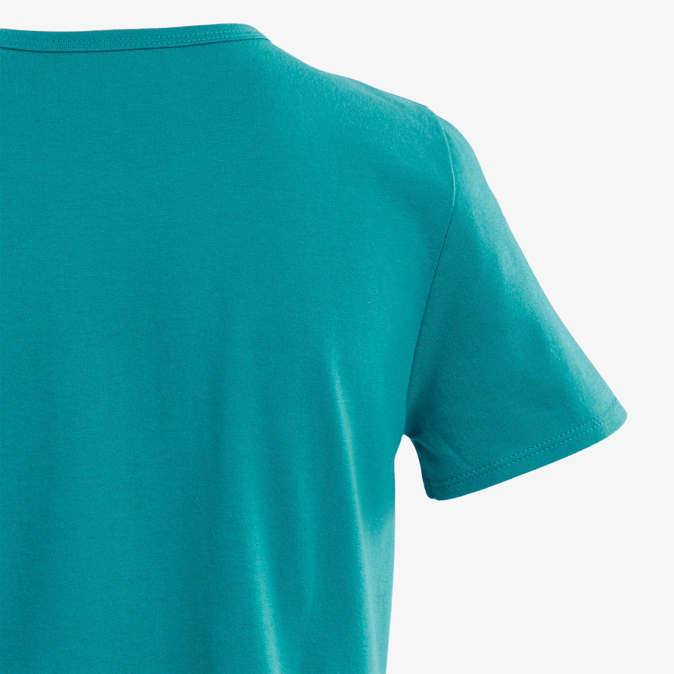 Boys' Short-Sleeved Gym T-Shirt 100 - Blue/Navy Blue Print -  5