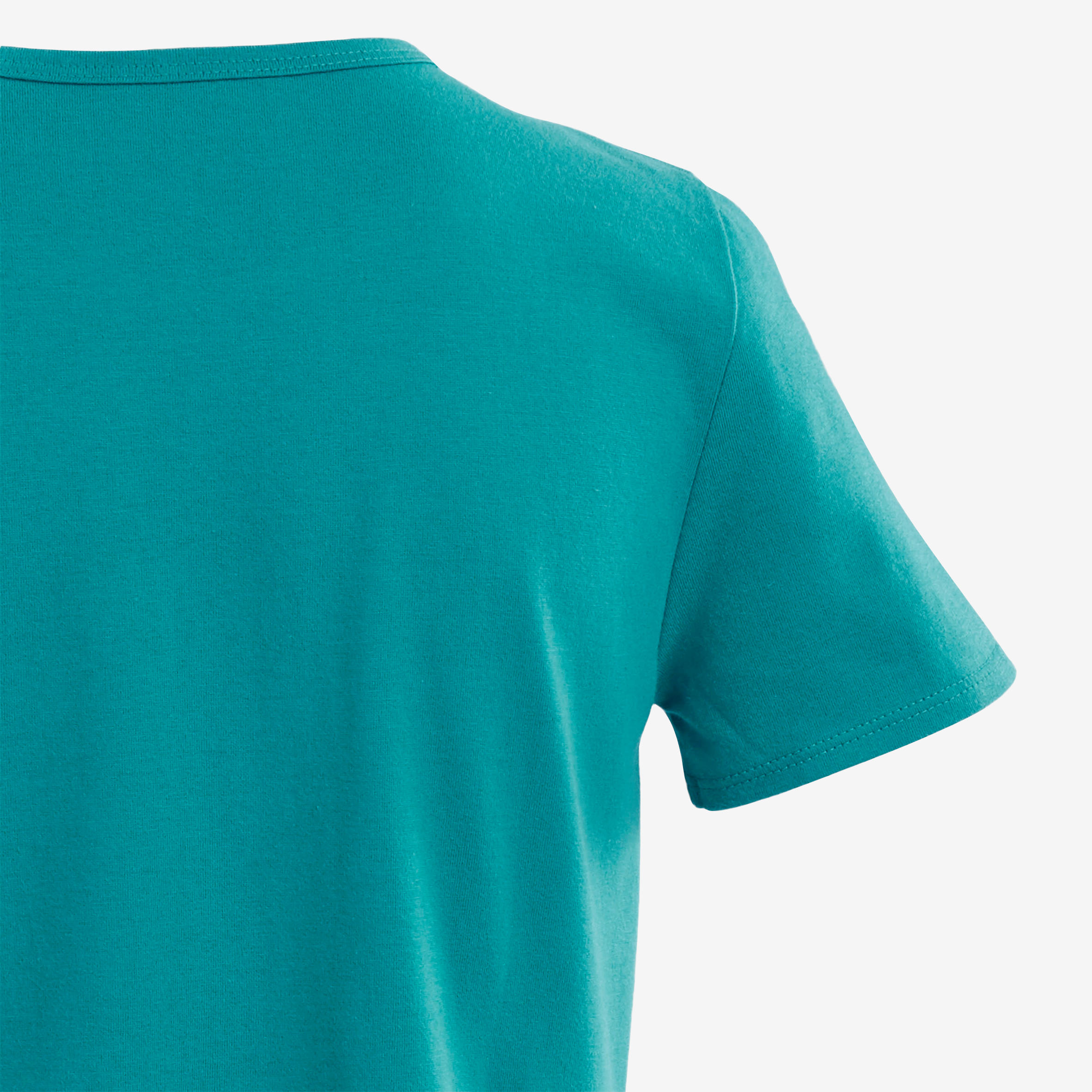 Boys' Short-Sleeved Gym T-Shirt 100 - Blue/Navy Blue Print 5/5