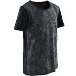 Domyos Gym T-shirt 100 met korte mouwen voor jongens