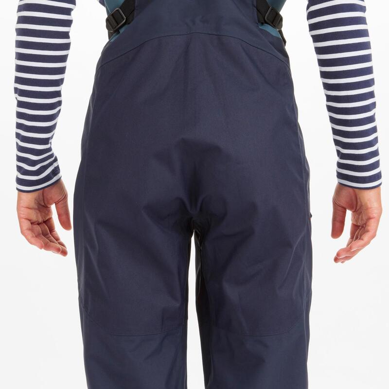 Salopette de voile imperméable Femme SAILING 300 Navy