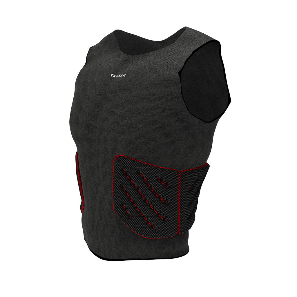 Men's Sleeveless Protector Basketball Base Layer UTP500 H - Black