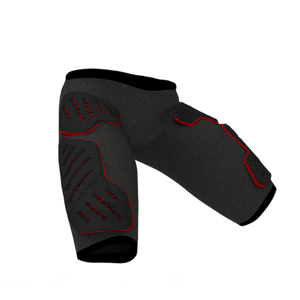 Adult Basketball Protective Base Layer Shorts USHP500 - Black