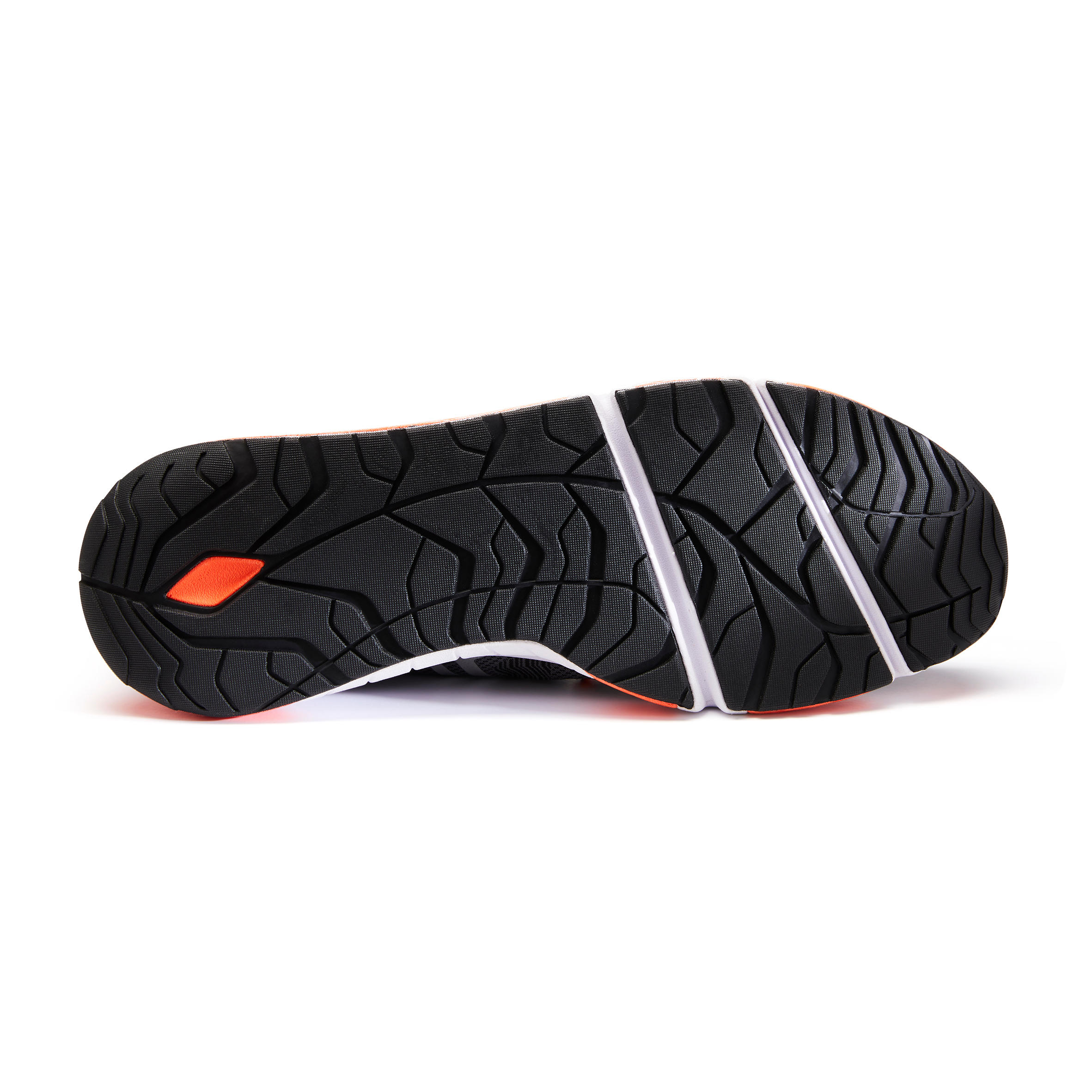 RW 900 long-distance fitness walking shoes - grey/orange 6/12