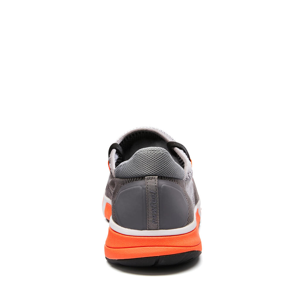 RW 900 long-distance fitness walking shoes - grey/orange