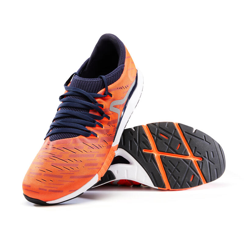 Walkingschuhe athletisches Gehen RW 900 Race orange