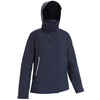 Women's Waterproof Wind-proof Rain Jacket SAILING 300 navy