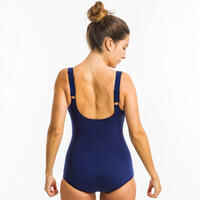Women's Aquafitness 1-piece Swimsuit Mary Blue
