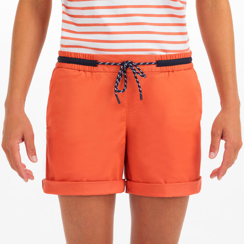 Short de voile femme SAILING 100 Rouge