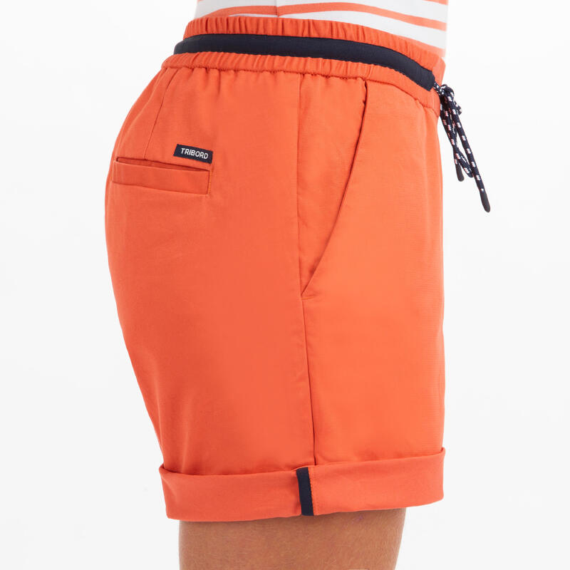 Short de voile femme SAILING 100 Rouge