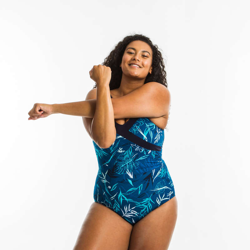 AQUAGYM AQUABIKE SWIMSUITS/MATERIAL All Watersports - Women's Karli swimsuit - Blue NABAIJI - All Watersports