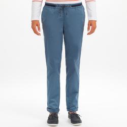 Pantalón Largo Vela Sailing 100 Mujer Gris Robusto