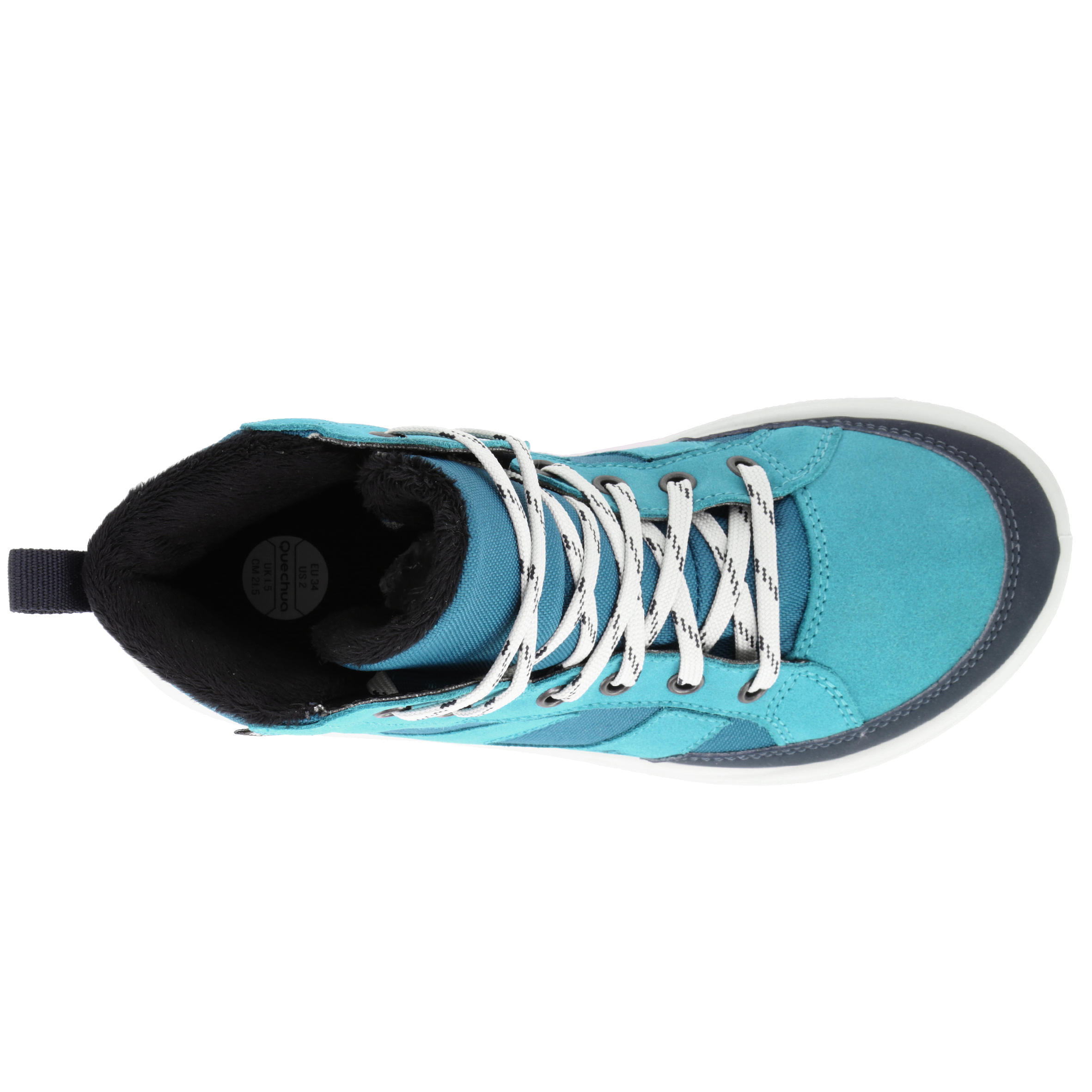 Arpenaz 700 Warm Children's Waterproof Hiking Boots - Blue 7/14