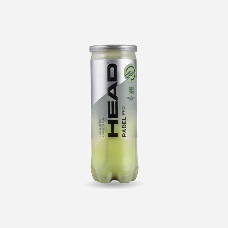 Padelbälle mit Druck 3er-Dose - Head Padel Pro