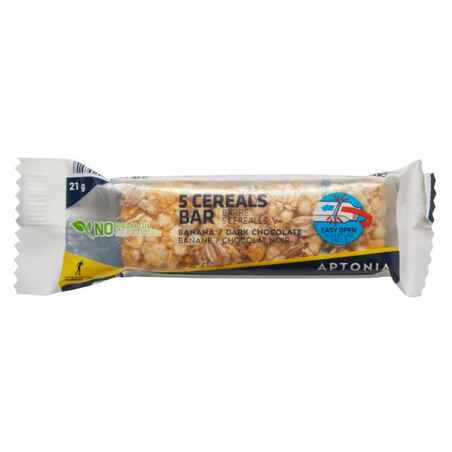 CLAK BANANA CEREAL BAR WITH A DARK CHOCOLATE BASE 21 G