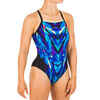 Women's one-piece swimsuit Lexa kal blue