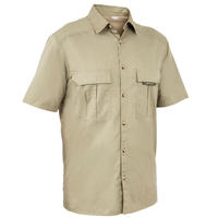 100 Hunting short-sleeved shirt Light green